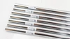 Uncut KBS $-Taper 120 STIFF 37.5"-40" 4-PW Iron Shaft Set PULLS .355 Taper