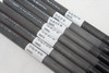 Uncut KBS TGI 80g Stiff Flex 36"-38.5" 4-PW Iron Shaft Set PULLS .355 Taper