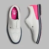 G/FORE Golf GALLIVANTER LEATHER BROGUE Shoe Men Size 9 Snow/Kp INV13634503