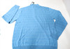 FootJoy Wool Heather Stripe Sweater Mens Size Large 1/4 Zip INV13635808