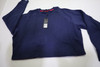 Greyson Blank Aspen Cropped Crewneck Pullover Womens Size Small Blue INV13106213