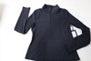 G/Fore Golf FITTED RIB 1/4 ZIP Pullover Womens Size Small ONYX New INV13561138