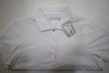 Peter Millar Golf Solid Polo  Womens Size  Small WHT Regular  New INV12737834