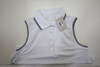 Peter Millar Classic Polo Womens Size Small WH/NV Regular New INV12752723