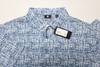 FootJoy Tweed Print Polo Mens Size Medium White/Navy New INV13668526 INV13668526