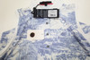 Greyson Huntress Toile Scarlett Polo Women Size Small Vintage Indigo INV13106084