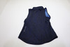 Greyson Painted Feather Scarlett 1/4 Zip Polo Womens Size Small Blue INV13106092