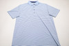Greyson Golf Keowee Polo  Mens Size  Medium Arctic Regular  New INV13840332