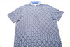 Greyson Golf Wolf Labyrinth Polo Mens Size Medium Maltese Blue New INV13850536