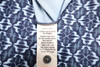 Greyson Golf Wolf Labyrinth Polo Mens Size Medium Maltese Blue New INV13850536