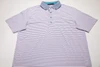 Greyson Golf Keowee Polo  Mens Size  Medium Pink Sky Regular  New INV13840949