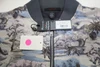 Greyson Where Wolves Roam Jacquard Bomber Jacket Womens Small Multi INV13104864