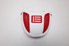 Evnroll Golf Center Shafted Mallet Putter Headcover White/Red Good