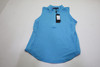 Greyson Scarlett Sleeveless 1/4 Zip Polo Womens Size Small Marina INV13862133