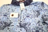 Greyson Winged Wolf Lace Scarlett Polo Womens Size Small Wolf Blue INV13862162