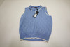 Greyson 75% Wool/25% Silk Sweater Womens Size Small Wolf BLue New INV13859424