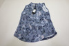 Greyson Night Lurk Scarlett Sleeveless Polo Womens Small Bluestone INV13859431