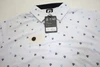 FootJoy Parachute Print LIsle Polo Mens Medium White/Black W/Logo INV13980162