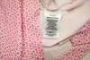 FootJoy Micro-Floral Lisle Polo Mens Medium Rose/White W/Logo INV13980167