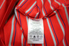 FootJoy Space Dyed Stripe Lisle Polo Mens Medium Racing Red W/Logo INV13980314