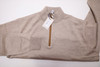 Peter Millar Autumn Crest Suede Trim Sweater Mens Size Medium STO INV13767632