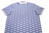 Greyson Golf Silver Stilt Polo Mens Size Medium Maltese Blue New INV13965445