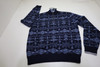 Greyson Wool Sweater Mens Size Medium Maltese Blue 1/4 Zip INV13105376