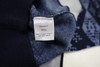 Greyson Wool Sweater Mens Size Medium Maltese Blue 1/4 Zip INV13105376