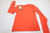 Nike Golf Long Sleeve Polo  Womens Size  Small Orange Regular  New INV13633025