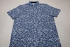 Greyson Golf Stalking Wolf Camo Polo Mens Size Medium Wolf Blue New INV13843721