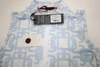 Greyson Alpha Glyph Scarlett Sleeveless Polo Womens Size Small Blue INV13845585
