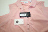 FootJoy Golf Sleeveless Lisle Polo Womens Size Small Chalk Pink New INV13977384