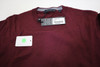 Greyson Golf Wool Sweater  Mens Size  Medium Merlot Crewneck  New INV13105387
