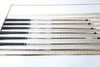 Accra I Steel Red Stiff 34.5-37.25 Iron Shaft Set Pulls 7Pc .355 039657