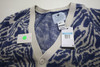 Nike Golf Classic Sweater  Mens Size  Medium Blue/White V-Neck  New INV13610069
