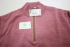 Peter Millar Autumn Crest Suede Trim Sweater Men Medium DROS 1/4 Zip INV13762001