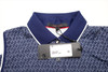 Greyson G-Thing Sleeveless Scarlett Polo Womens Small Maltese Blue INV13964826