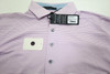 Greyson Golf Saranac Polo Mens Size Medium Arctic/Wisteria New INV13152060