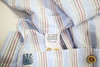 Johnnie-O Leander_SMS Button Down Mens Size Medium Gulf Blue New INV13524467
