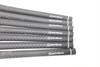 New Taylormade Golf Pride Z-Grip Standard 7pc Grip Set Round Black/Gray