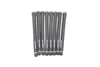 New Taylormade Golf Pride Z-Grip Standard 8pc Grip Set Round Black/Gray