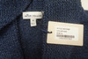 Peter Millar Jacquard Button Shawl Sweater Mens Size Medium Navy V-Neck 629B
