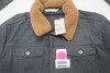 Peter Millar Cotton Flannel Trucker Jacket Mens Size Medium Charcoal 629B