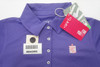 NEW Garb Golf Audra Polo  Girls Size  Large 9-10Y Purple Regular 655A 00942955