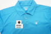 NEW Garb Golf Classic Polo  Boys Size  Medium 7-8Y Blue Regular 655B 00944001