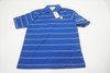 NEW Antigua Golf With Logo Polo  Boys Size  Medium Blue Regular 655B 00943982