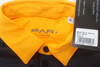 NEW Par+ Golf Classic Polo  Boys Size  Small Orange/Navy Regular 656B 00944769