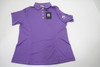 NEW FootJoy ProDry Interlock Shirt Polo Womens Small Purple W/Logo 685A 965346