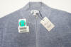 Peter Millar Kitts Twisted Merino Wool Mens Medium BLUE 1/4 Zip Sweater 667B