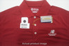 PGA Aunthentic Performance Polo Mens Size Medium Maroon W/Logo 702A 00979343 New